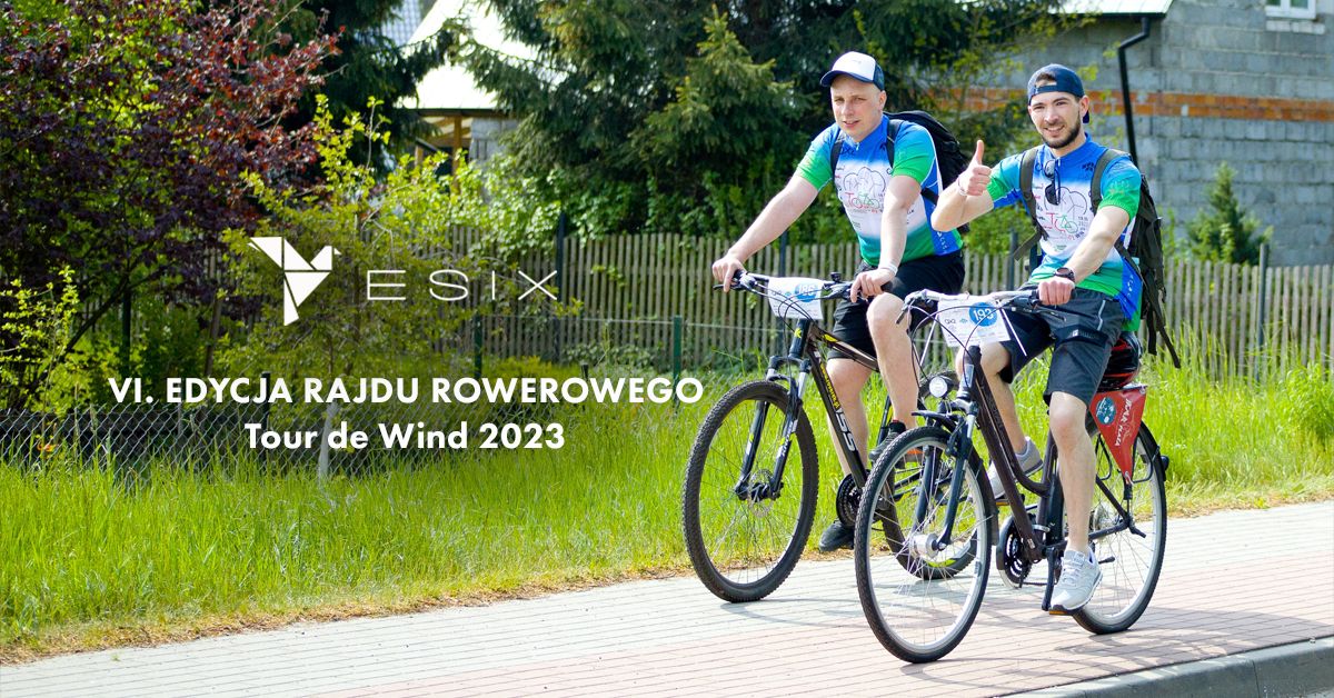 ESIX Sponsorem Rajdu Rowerowego Tour de Wind 2023